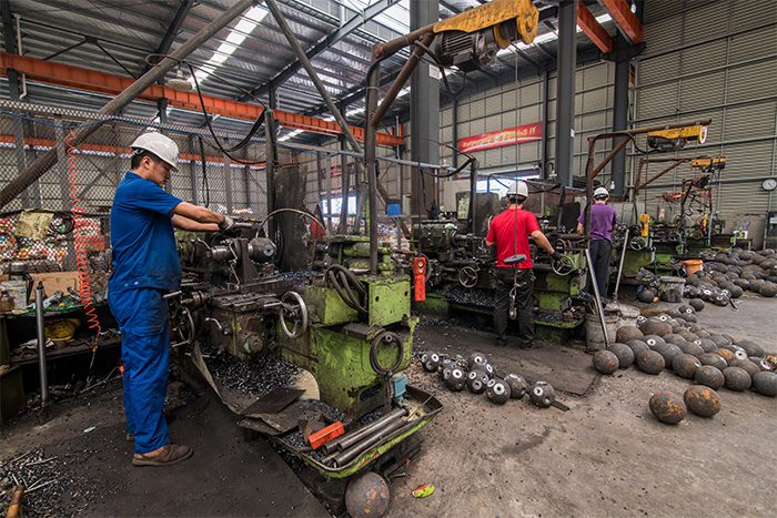 中卫网架配件车间