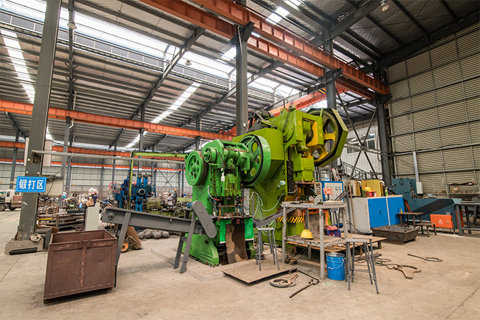 中卫网架配件-锥头加工车间